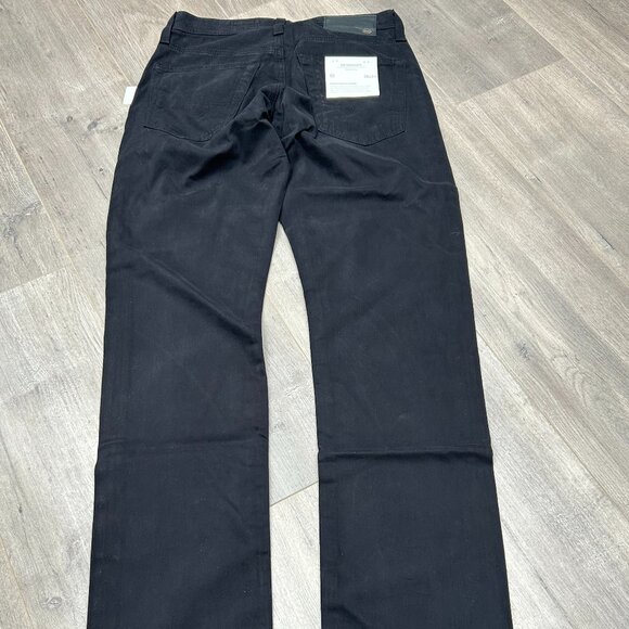 Adriano Goldschmied The Graduate Black Sueded Stretch Sateen Tailored Leg 28x34 - Picture 12 of 12